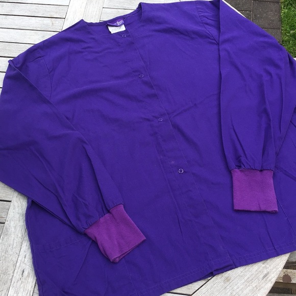 UA BUTTERSOFT Tops - UA 💜 BUTTERSOFT NURSE SCRUB JACKET Women’s XL